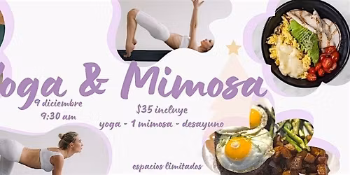 YOGA , BREAKFAST & MIMOSA