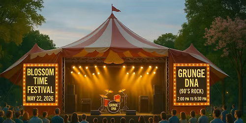 Grunge DNA at the Blossom Time Festival in Riverside Park in Downtown Chagrin Falls (Outdoor Event)