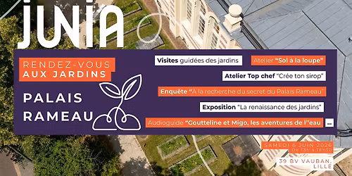 Rendez-vous aux jardins au Palais Rameau by JUNIA