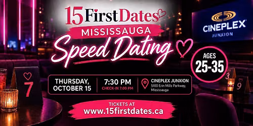 Mississauga Speed Dating (Age 25-35)