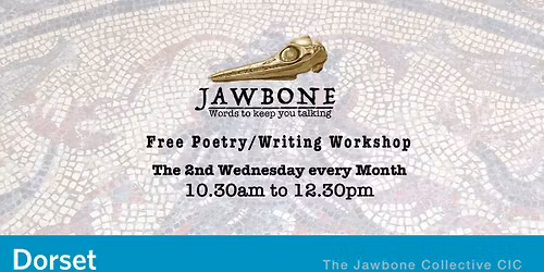 FREE Monthly Poetry and Writing Workshop at Dorset Museum & Art Gallery (with Peter Roe)