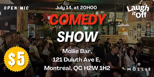 The Canal Comedy Show in Montreal | Pro Stand-Up Comedy in English