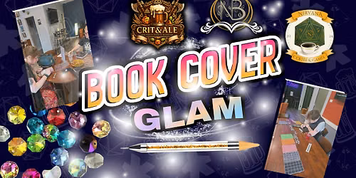 Book Cover Glam Workshop: Bedazzle Your Books!
