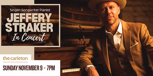 Jeffery Straker Live at The Carleton