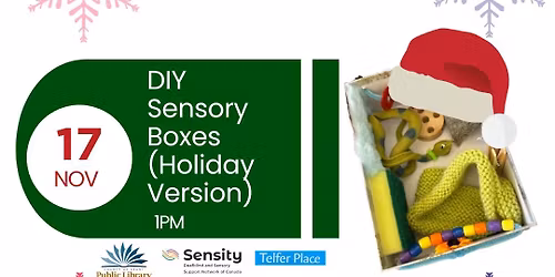 DIY Sensory Boxes (Holiday Version)