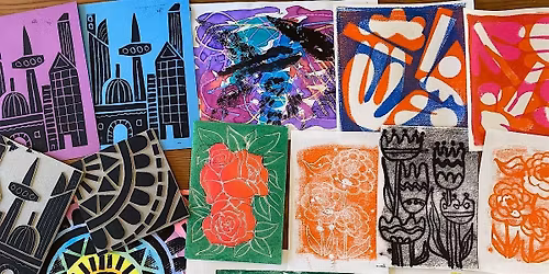 Art on the Go: Printmaking Greeting Cards