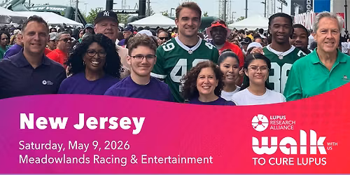 2026 New Jersey Walk with Us to Cure Lupus