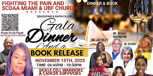 Sickle Cell Thanksgiving Gala & Book Release
