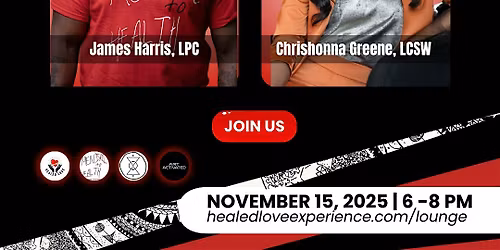 Healed Love Lounge Presents Dating Differently (DMV Edition) - Men's Ticket