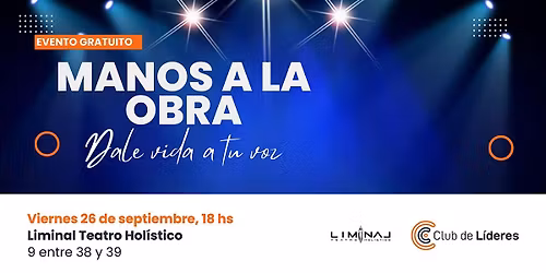 Manos a la obra  | Dale vida a tu voz