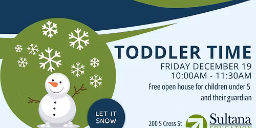 Toddler Time - Let it Snow!