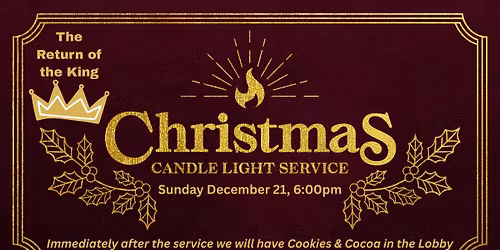Christmas Candlelight Service