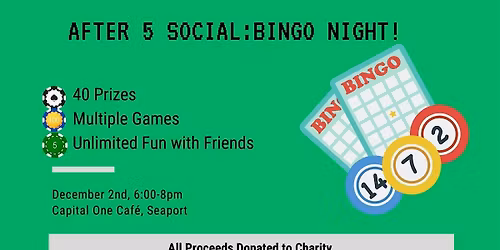 After 5 Social: BINGO Night!