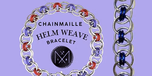 Chainmaille Helm Weave Bracelet