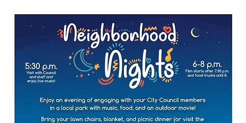 Neighborhood NIght \u2014 Ward 1