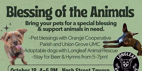 Blessing of the Animals 