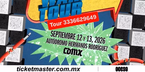 Warped 2026 tour de Guadalajara