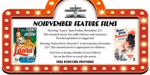 Noirvember: Nancy Drew - Detective