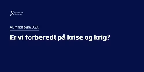 Er vi forberedt p\u00e5 krise og krig?