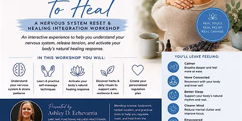 Regulate to Heal