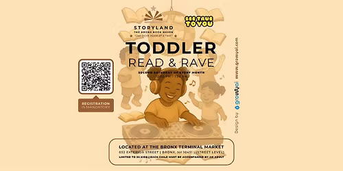 November_Toddler Read & Rave presented by StorylandBX and Bee True To You
