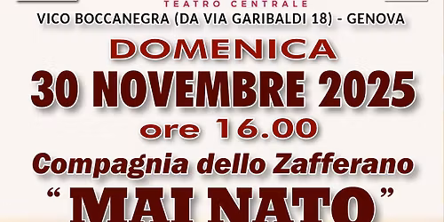 Mai Nato - Compagnia dello Zafferano