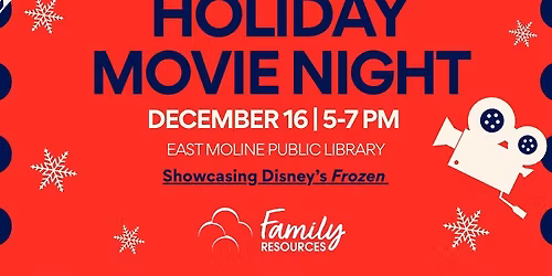 Family-Friendly Holiday Movie Event! Hosted by Family Resources\u2019 IL Domestic Violence Team