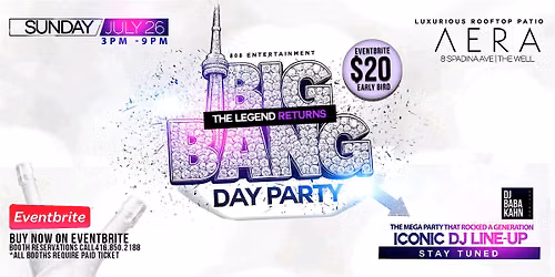 BIG BANG Day Party The Legend Returns