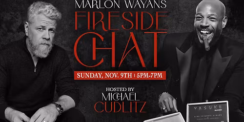Marlon Wayans: Fireside Chat - hosted by Michael Cudlitz at Red Phone Booth - Downtown, Atlanta