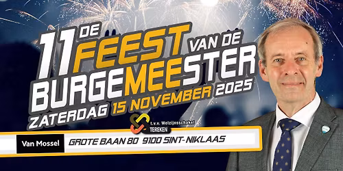 Feest van de Burgemeester 2025