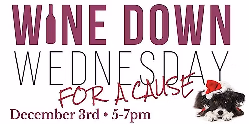 Wine Down Wednesday for a Cause, December 3, 2025
