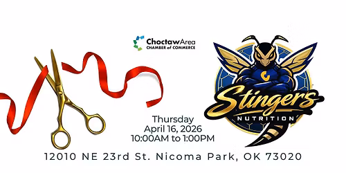 Ribbon Cutting Celebration for Stingers Nutrition 