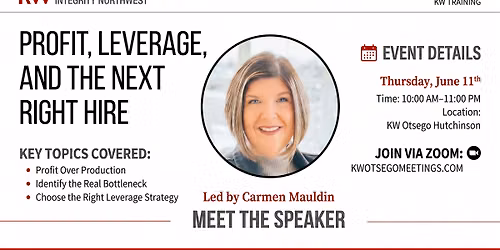 Profit, Leverage, and the Next Right Hire