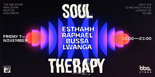 Soul Therapy @ The BBE Store