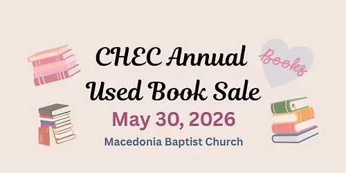 CHEC Annual Used Book Sale