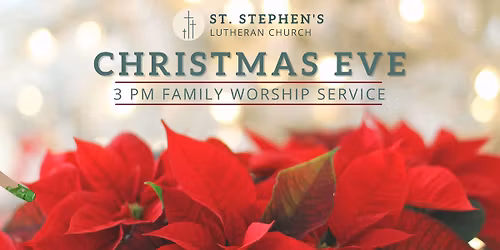 Christmas Eve Family Worship Service