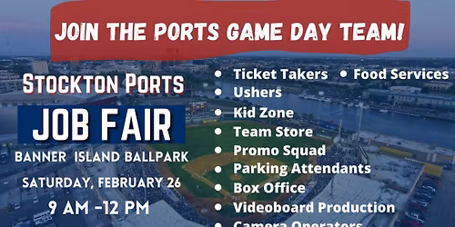 Rancho Cucamonga Quakes at Stockton Ports at Banner Island Ballpark