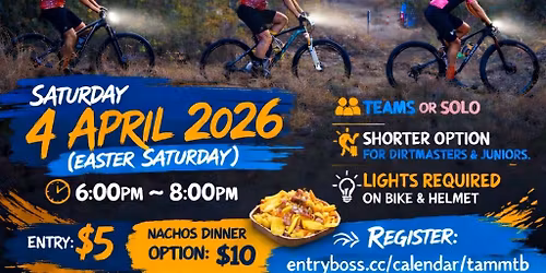 Dusk Til Dark 2 hour Easter Sat