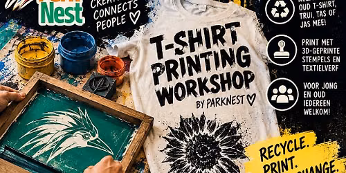T-Shirt Printing Workshop @ Van Gogh Museum | Museumnacht \u00d7 Parknest