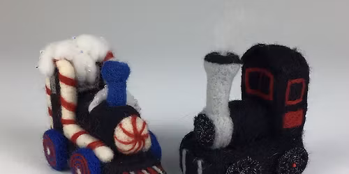 Felted Christmas Train with Patsy Frasier