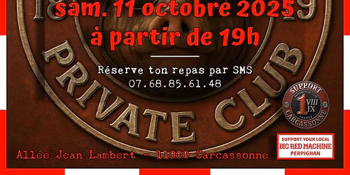 RED OCTOBER NIGHT by RSMC FRANCE CARCASSONNE