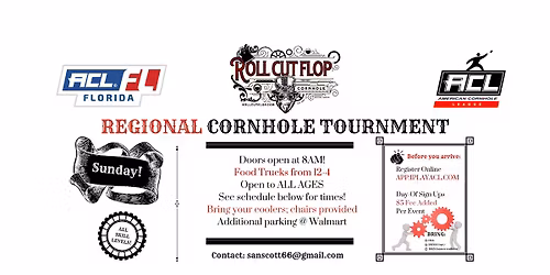 Roll Cut Flop Regional #2 ACL Cornhole Tournament