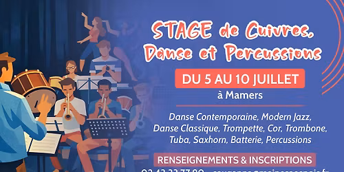 Stage de Cuivres, Danse et Percussions