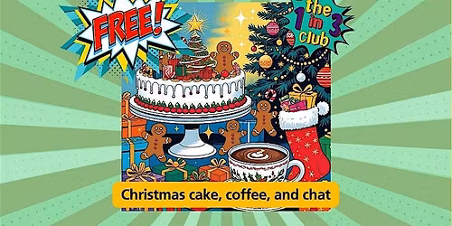 Christmas cake, coffee, and chat...and mince pies, of course!