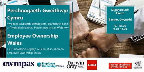Exit, Succession, Legacy: A Panel Discussion on Employee Ownership Trusts.