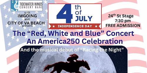 July 4th "Red, White and Blue" Free Concert