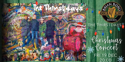\ud83c\udf84\ud83c\udf7b THE THIRSTDAYS CHRISTMAS CONCERT IS ON THE WAY! \ud83c\udf7b\ud83c\udf84