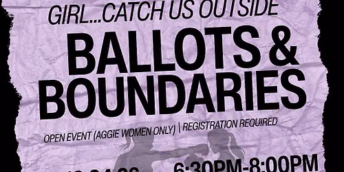 Ballots & Boundaries: Self Defense Class