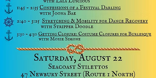 Nauti Burlesque Festival - Workshops & Lectures