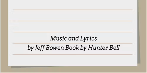 [title of show] musical